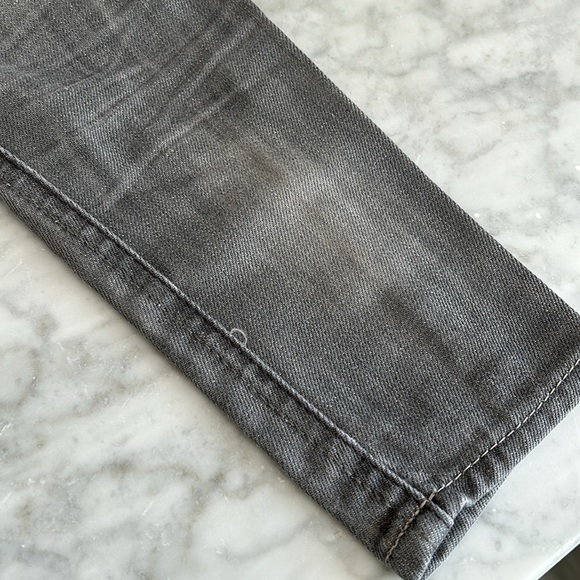 H&M grey denim jeans 1.5-2T - Picture 3 of 6